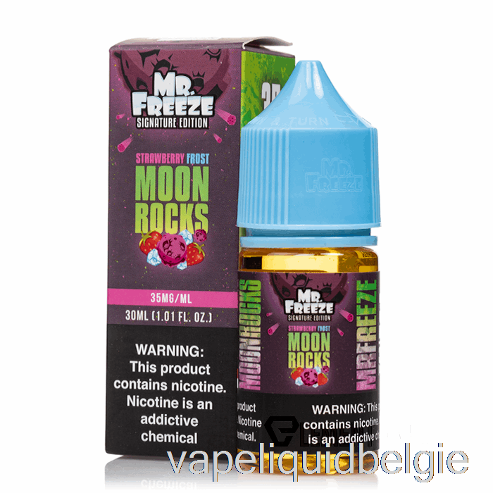 Vape Vloeibare Moonrocks - Aardbeivorst - Mr Vrieszouten - 30ml 35mg